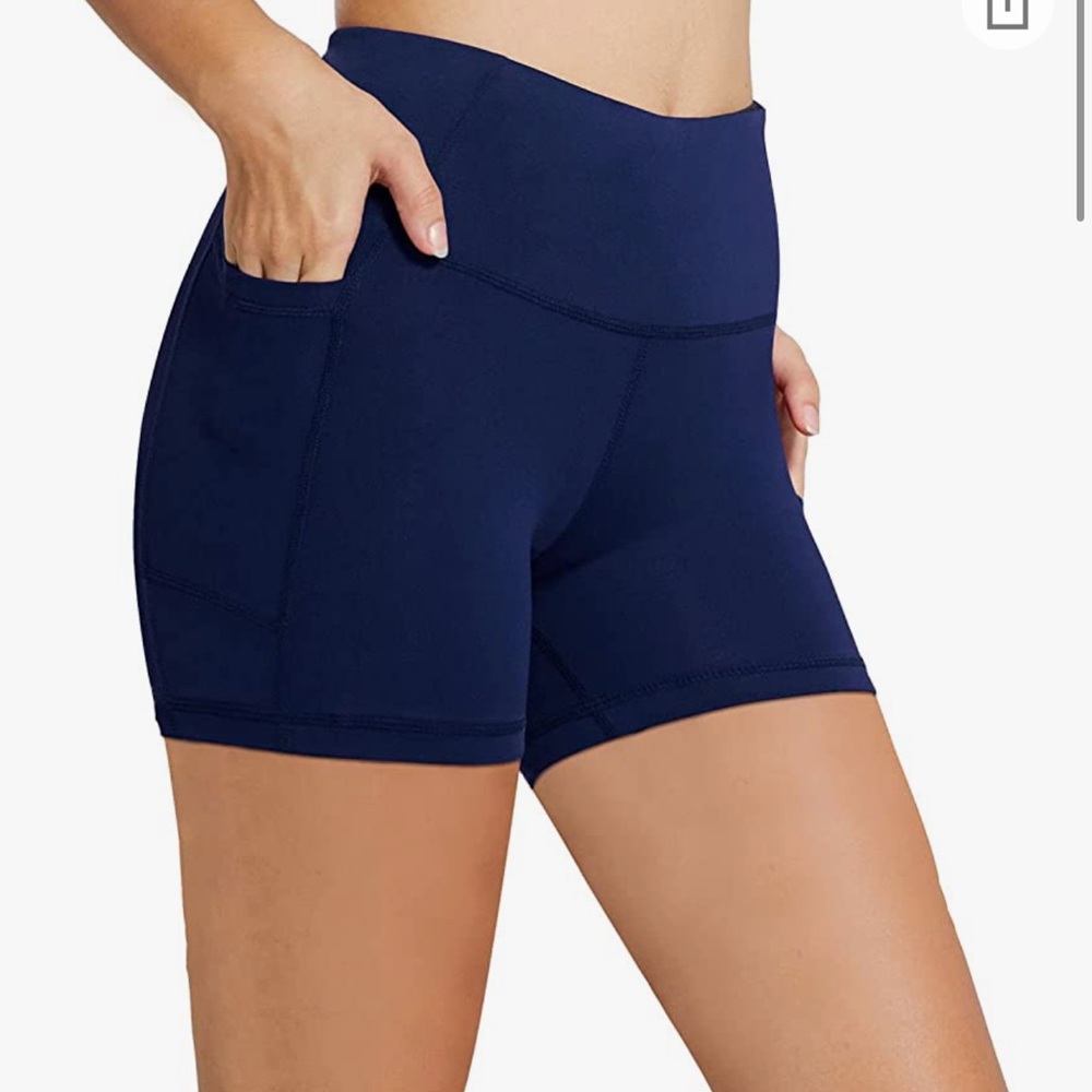 High Waist Bike shorts 5”